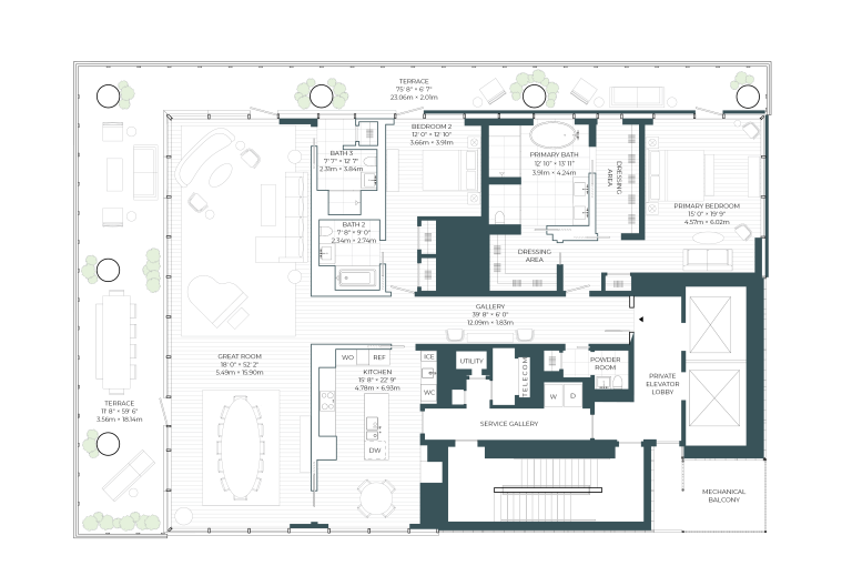 Floorplan PH32-PH33